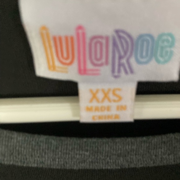 NWT LuLaRoe Women’s Black and Gray Julia Dress - Picture 2 of 2